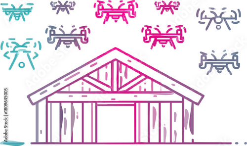 Precision Drone Delivery Hub