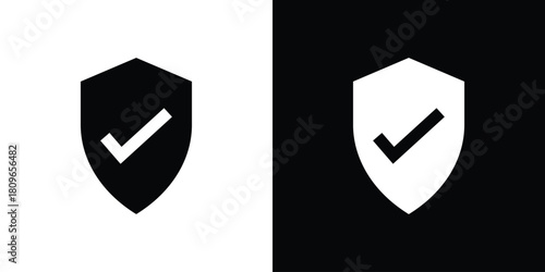 Insured icon design element for website and app ui design projects