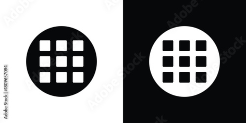 Keypad icon design element for website and app ui design projects
