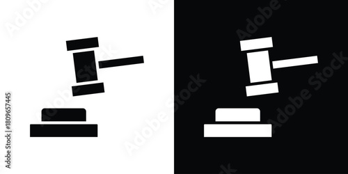 Law icon design element for website and app ui design projects