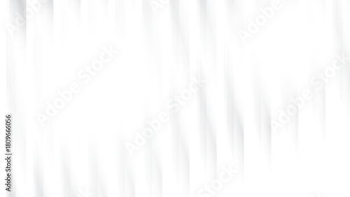 Abstract white and gray color background, modern technology background with glowing light and straight lines pattern. Vector illustration.