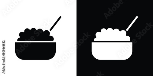 Rise Bowl icon design element for website and app ui design projects