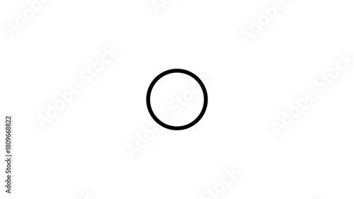 Forever loading icon animation. Ong t black background updating icon. 4k video icon