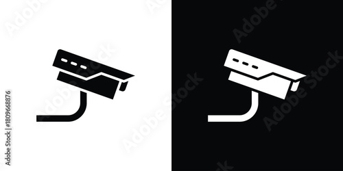 Security camera icon design element for website and app ui design projects