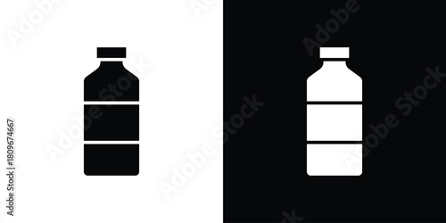Water bottle icon design element for website and app ui design projects