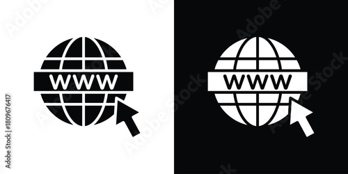 Website icon design element for website and app ui design projects