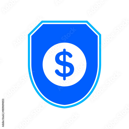 Icon a money security, isolated against a clean background.