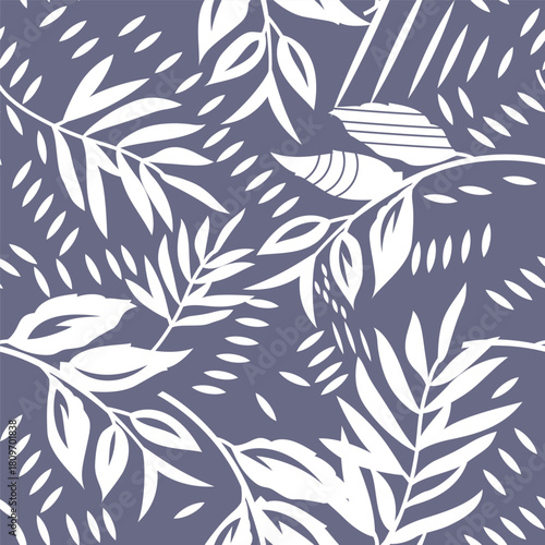 Classic Popular Flower Seamless pattern background - For easy making seamless pattern use it for filling any contours