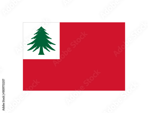 Flag of New England region, US