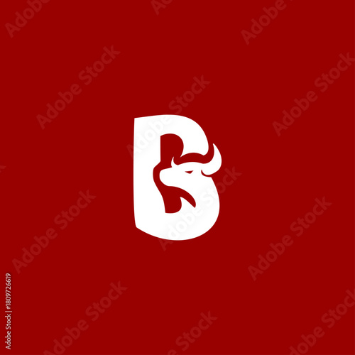 Letter B with Bull logo.eps