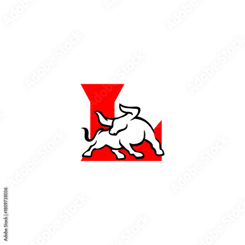 Alphabet Strong Mascot Symbol...