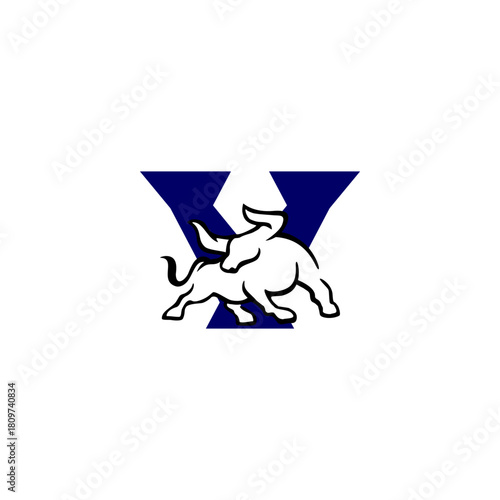 Alphabet Strong Mascot Symbol...