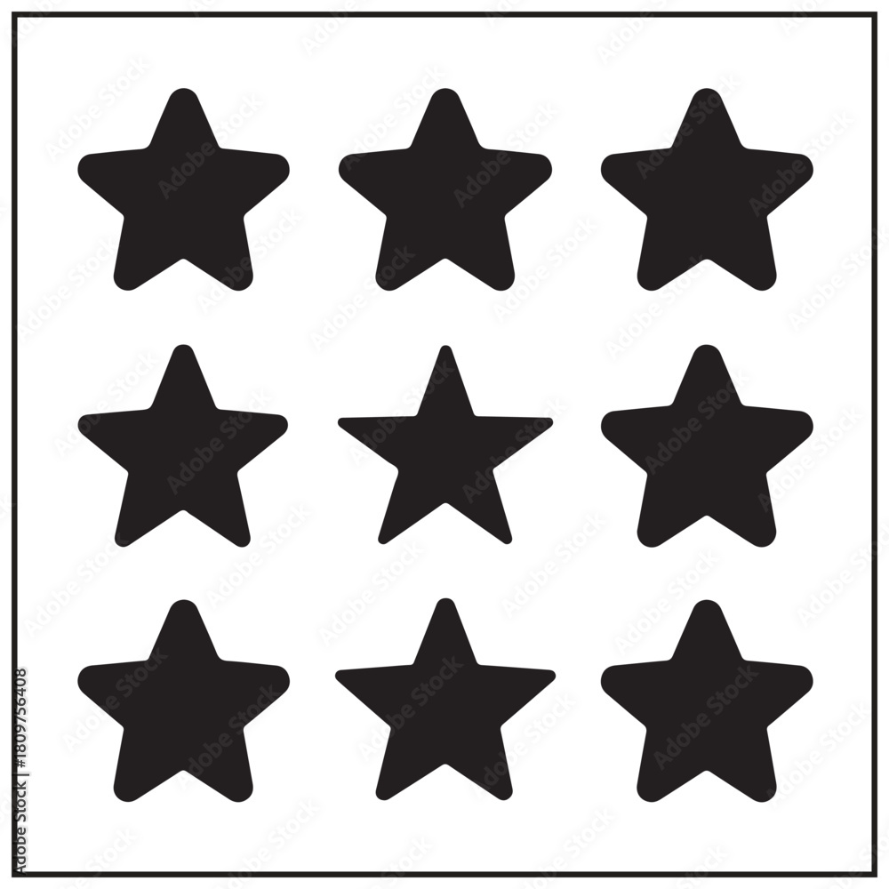 Obraz premium Sparkle Icon Vector Collection
