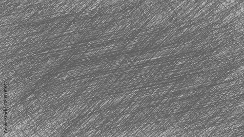 Abstract Hand Drawn Scribble Texture Background in Gray