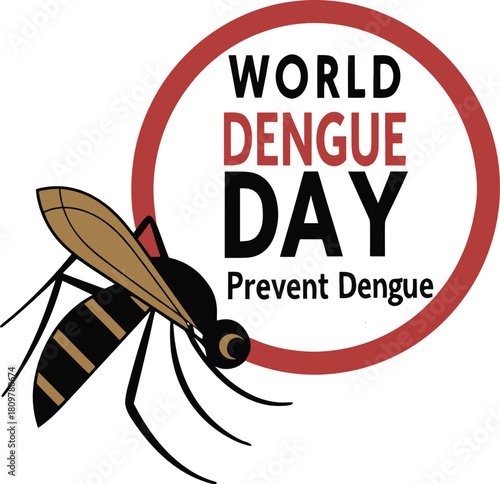 A-graphic-illustration-of-a-mosquito-with-a-red-prevent dengue