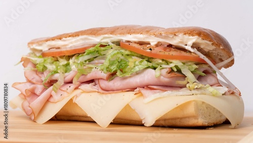 Bild auf Leinwand Sandwich gigante