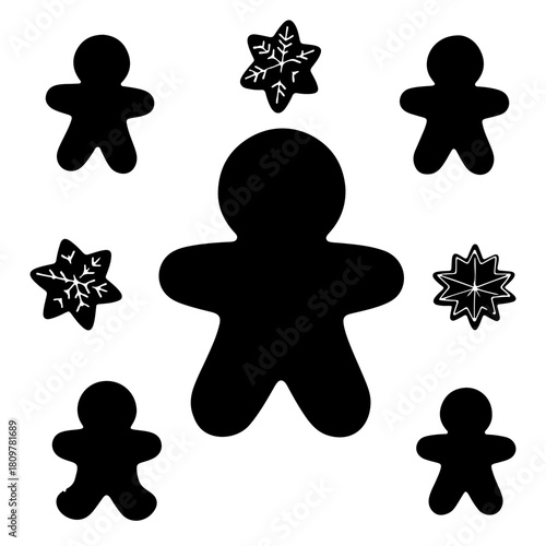 Black and white silhouette icon of a sports water bottle isolated on