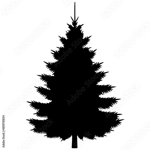 Black and white illustration of a vintage portable radio with antenna