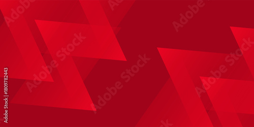 Red abstract background, Digital technology futuristic internet network connection, cloud cyber information communication, Ai big data science, innovation future tech