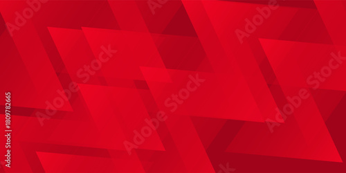 Red abstract background, Digital technology futuristic internet network connection, cloud cyber information communication, Ai big data science, innovation future tech