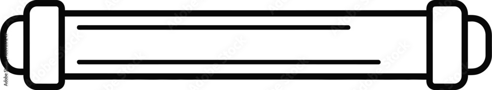 Obraz premium Pipeline, plumbing, pipe, tube, connection icon isolated. industrial, construction, engineering symbol.