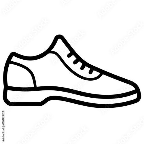 sport shoes vector illustration