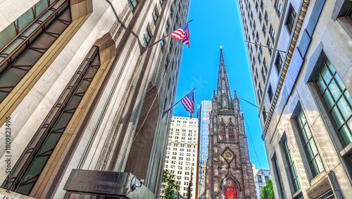 Photography Trinity Church Financial Distrikt Manhattan
