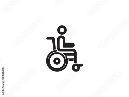 Modern accessible education vector icon enhancing digital learning