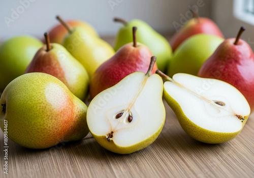 Fresh pears bring a vibrant, healthy touch to your culinary creations, offering natural sweetness and juicy texture for your cooking and creative projects.