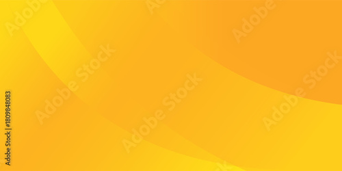 Bright yellow and orange abstract curved gradient background with smooth flowing waves, soft transitions, and modern minimal design. Perfect for presentations, banners, posters, marketing visuals.
