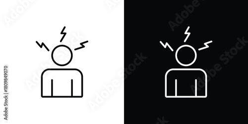 Anxiety icon. Modern simple vector collection