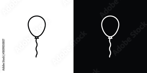 Balloon icon. Modern simple vector collection