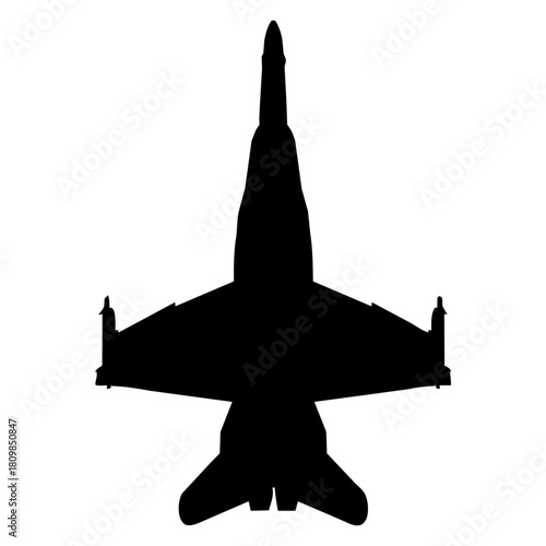 Fighter Jet Silhouette