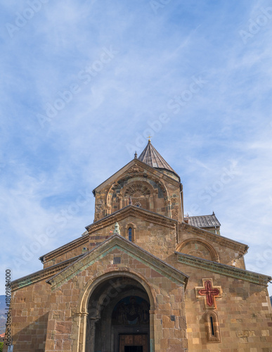 Ancient Svetitskhoveli Orthodox Cathedral, Mtskheta, Georgia
