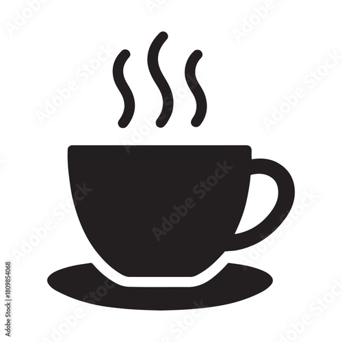 Coffee cup icon vector