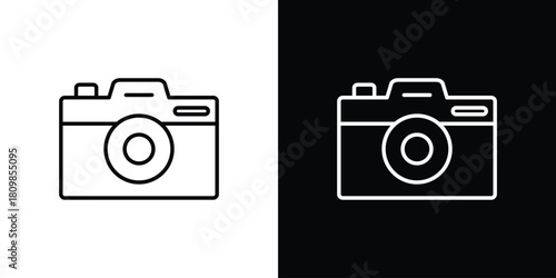 Camera icon. Modern simple vector collection