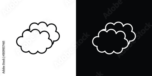 Cloud icon. Modern simple vector collection