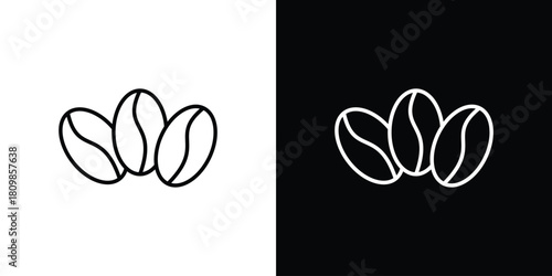 Coffee Bean icon. Modern simple vector collection