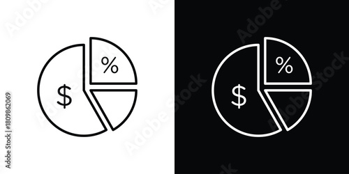 Dividend icon. Modern simple vector collection