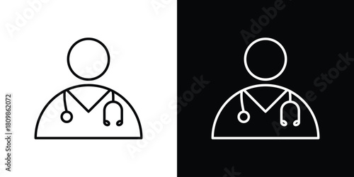 Doctor icon. Modern simple vector collection