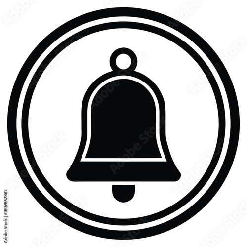 policy reminder bell vector icon