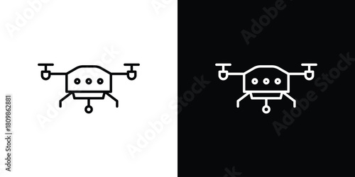 Drone icon. Modern simple vector collection