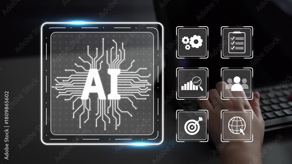 Ai Based Learning Assistant Using Machine Learning Images AI Assistant Brain Processor with LLM Technology, Big Data, Machine ...
