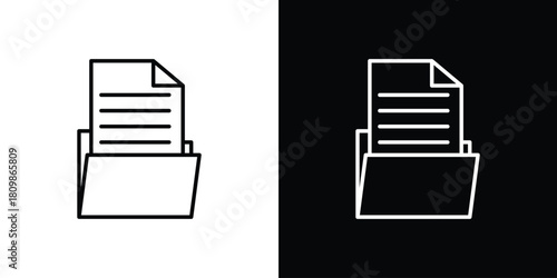 File icon. Modern simple vector collection