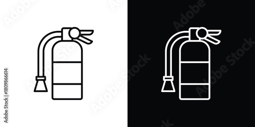 Fire extinguisher icon. Modern simple vector collection