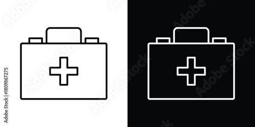 First aid kit icon. Modern simple vector collection