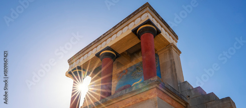 famous  Knossos palace