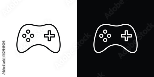 Game controller icon. Modern simple vector collection