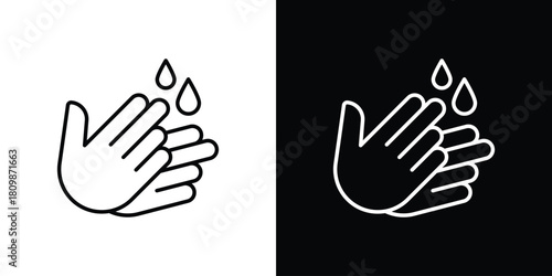 Handwashing icon. Modern simple vector collection