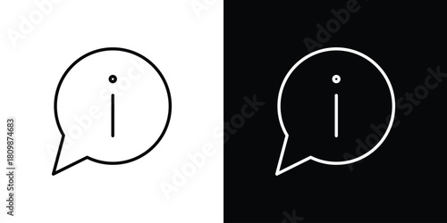 Info icon. Modern simple vector collection